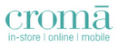 Croma brand logo for reviews of online shopping for Homeware products