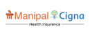 Manipal Cigna Health Insurance brand logo for reviews of insurance providers, products and services