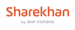 Sharekhan brand logo for reviews of financial products and services